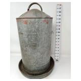Kline K-Line Galvanized Chicken Waterer/Feeder