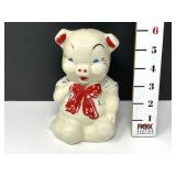 Vintage 1950's Ceramic Piggie Bank