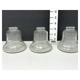 (3) Anchor Hocking Bicentennial Glass Coin Banks