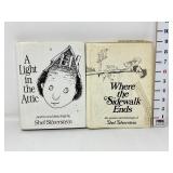 (2) Shel Silverstein Books - Where the Sidewalk