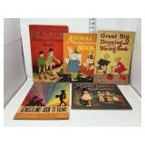 Vintage 1930s Childrenï¿½s Activities Books -Some