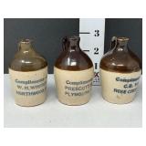 Complementary N. IA/ S. MN Mini Shoulder Jugs