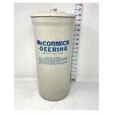 McCormick Deering 2 Gallon Lye Crock w/Tap