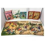 (8) Vintage 'Three Little Pigs' Books