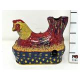 Baldwin Tin Lito Little Red Hen Wind Up Chicken