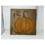 Welcome Pumpkin Porcelain Tile - Made in Italy