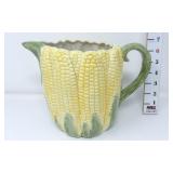 Fitz & Floyd 1981 Corn Pitcher - 2. 1/4 qt