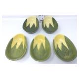 (5) Shawnee Corn King Dishes - #92