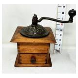 Antique Coffee Grinder - Some Damage on Base