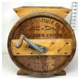 New Style White Cedar Cylinder Churn No. 2