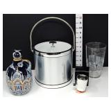 Kraftware Ice Bucket, Mixer Glass, Walking