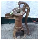 Vintage Cast Iron Well Hand Pump - Yard Art