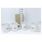 (4) Pioneer Coffee Mugs