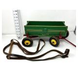 Peter-Mar Vintage Wooden Toy Tractor Wagon