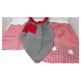 Black & Red Checkered Aprons