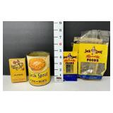 Vtg. Jack Sprat Pork & Beans Can, Saltpeter (new