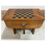 Checkerboard Stool w/Checkers
