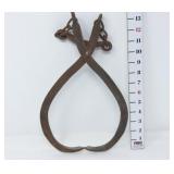 Vtg. Metal Ice Block Tongs