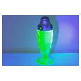 Uranium Glass Salt Shaker