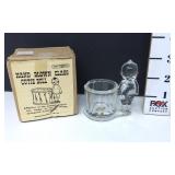 Hand Blown Glass Cutie Doll w/Holder