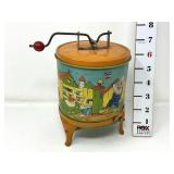 Three Little Pigs Tin Toy Washer