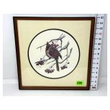 Limited Edition John Bald Female Cardinal Print