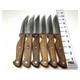 (6) Vintage Chicago Cutlery 5ï¿½ Steakhouse Knives