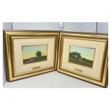 (2) Original Carlos Cordaro Acrylic Paintings