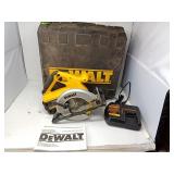 DeWalt DW007 24 Volt Cordless Circular Saw