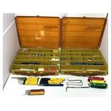 (2) Plano Magnum Boxes w/ Bits, Punches, Chisels,