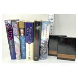 (6) American History Hardcover Novels w/Bookends