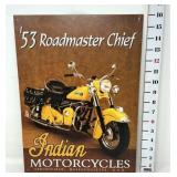 Indian Motorcycles Tin Sign - Reproduction