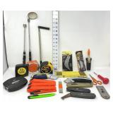 Measuring Tapes, Box Cutters & Other General
