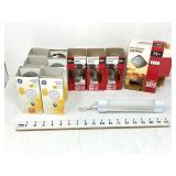 (12) Various Lightbulbs & Magnetic Rechargeable