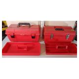 Plano & Tuff Box Tool/Tackle Boxes w/Trays