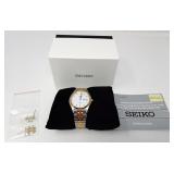 Seiko Analogue Quartz Solar Watch w/Box