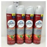 (4) Glade Apple Cinnamon Air Freshener Cans - New