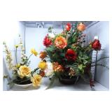 (2) Rose Floral Arrangements