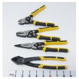 (4) Dewalt Plier Set