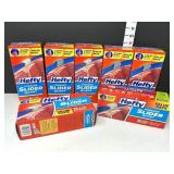(7) Boxes of Hefty Freezer Quart Baggies - New