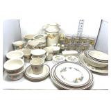 57 Pcs of Corelle Dishware -"Abundance" by Corning