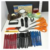 Miscellaneous Office Supplies & Pens