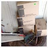 Clay Target Thrower & (4) Boxes Sporting Clays