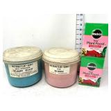 Miracle Gro Rose & All Purpose Granuals - (2) New