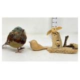 Hand Crafter Owl & Bird Figurines