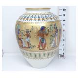 Kaiser Porcelain Vase "Scenes from the Tomb of