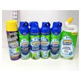 (5) Scrubbing Bubbles & (1) Kaboom Bathroom