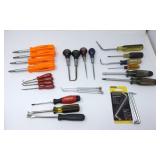 Multi-Bit Screwdrivers, Punches, Hook & Picks &