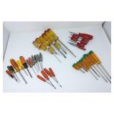 Screwdriver Sets w/Misc Screwdrivers