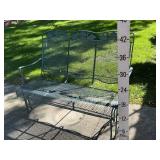 Wrought Iron Glider